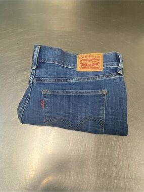 Levi's Women's Blue Bootcut Stretch Denim Jeans Medium Wash 5-Pocket Size 32x30
